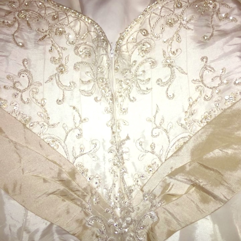 Wedding dress and veil !